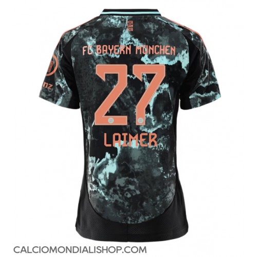 Maglie da calcio Bayern Munich Konrad Laimer #27 Seconda Maglia Femminile 2024-25 Manica Corta